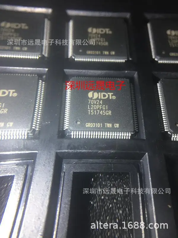 

Оригинальный Новый интегрированный чип IDT70V24L20PFGI 70V24L20PFGI