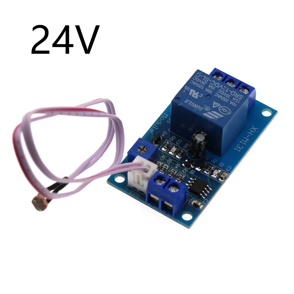 

5/12/24V XH-M131 Photoresistor Module Automatic Brightness Control Photoresistor Module Brightness Automatic Control Module