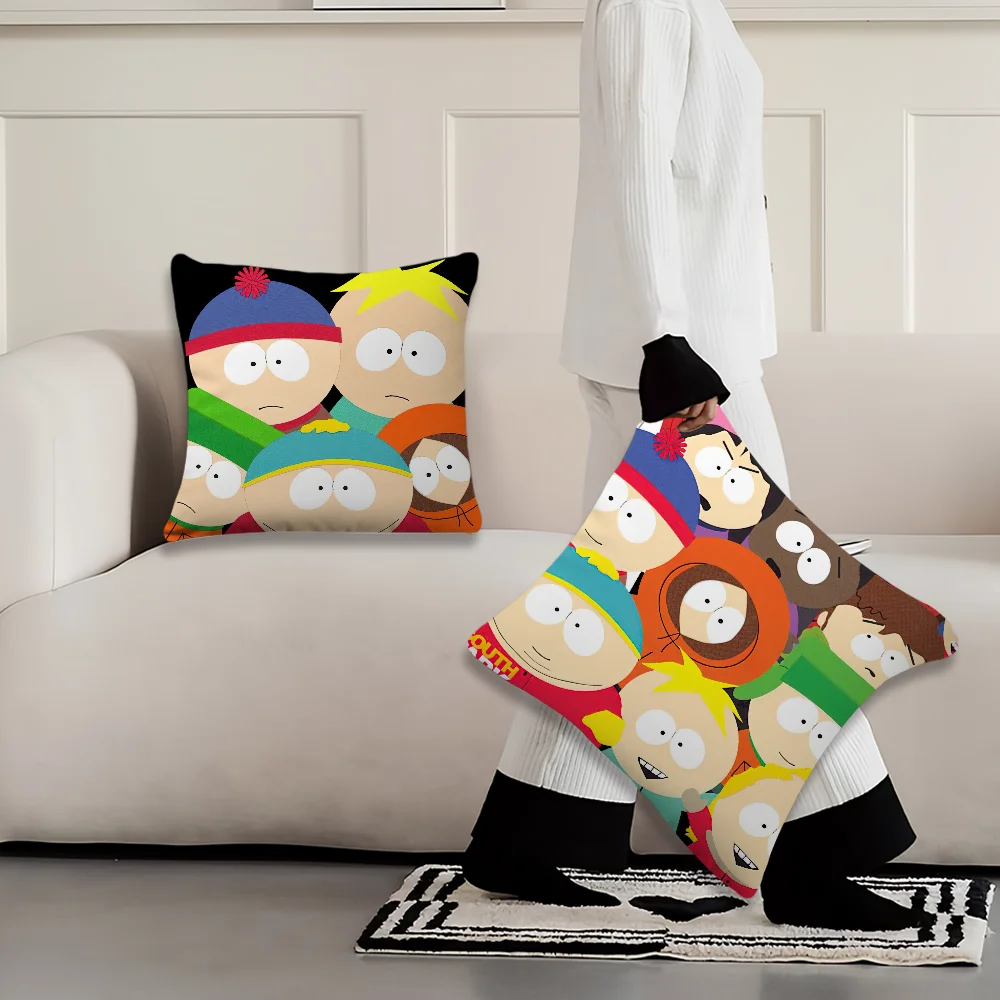 Наволочка мультфильм S-South P-Park 40x40/45x45/50x50/60x60 см
