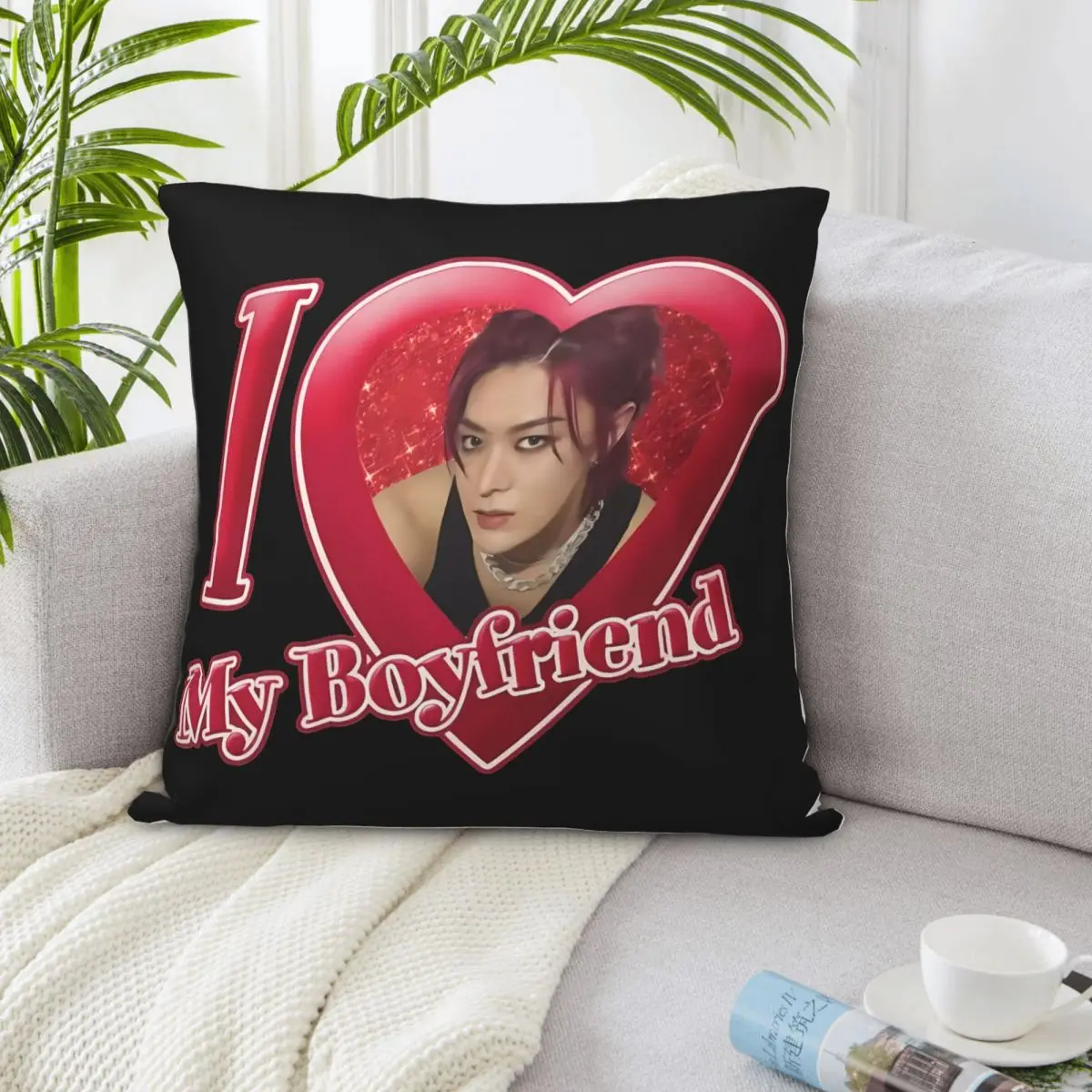 Nct 127 Yuta I Love My Boy наволочка предметы домашнего декора подушки для гостиной подушка
