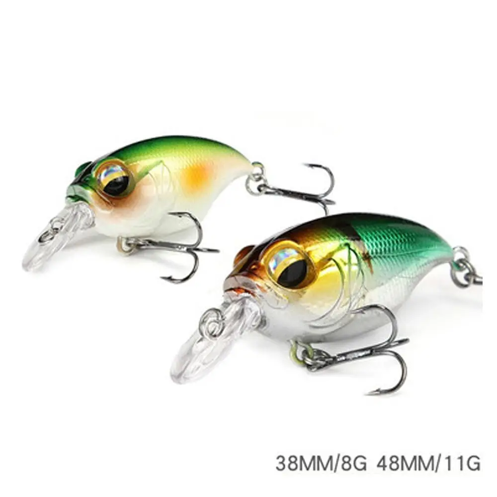 

Реалистичные рыболовные приманки 8 г 45 мм с треугольными крючками и объемными глазами, рыболовные приманки для ловли окуня, снасть для глубо...