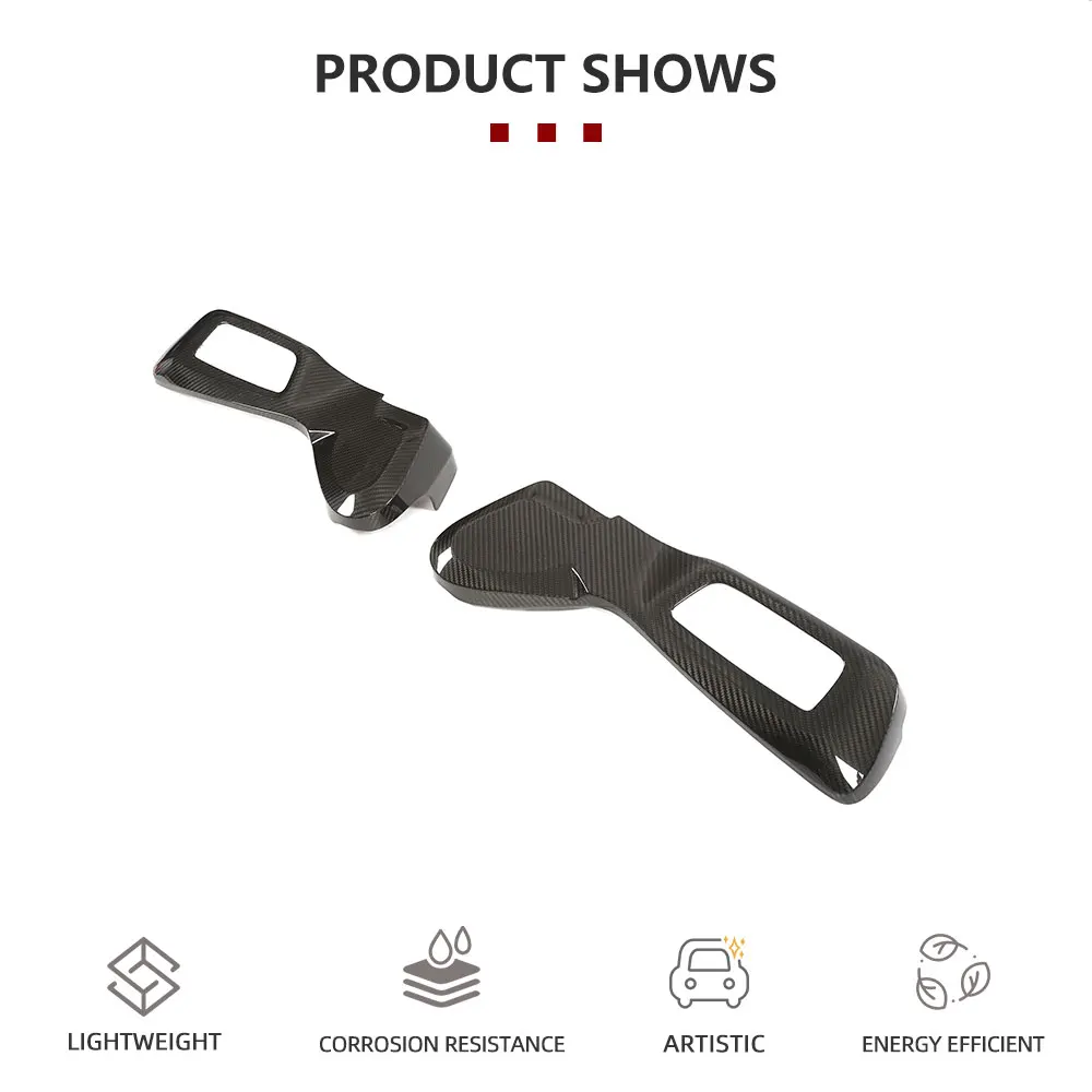 Сухой карбоновый боковой чехол на рамку сиденья для BMW G80 G81 G82 G83 2021-2023 боковые