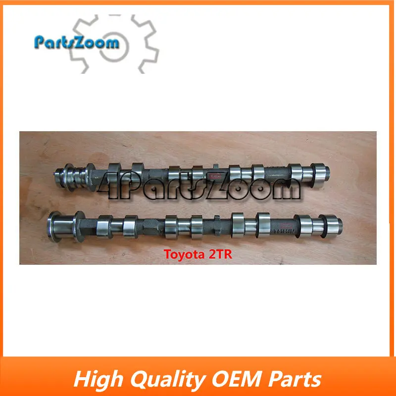 

1 Set 13501-75060 13502-75050 Engine Parts Displacement 2.7L 2TR-FE Camshaft For Toyota HIACE/HILUX 2TR 2TR-FE Engine