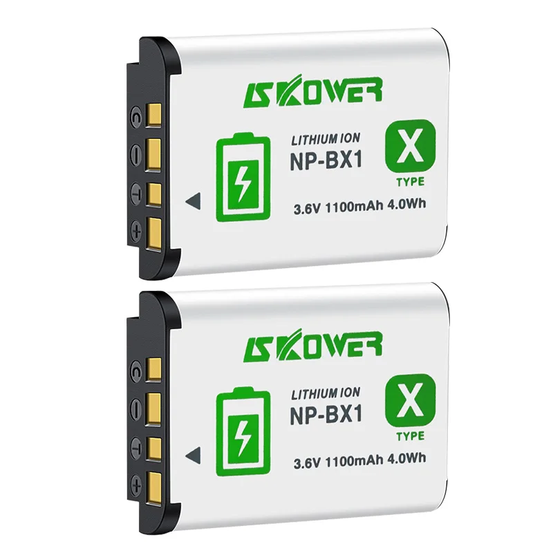 Фото NP-BX1 NPBX1 NP BX1 Аккумулятор для Sony FDR-X3000R ZV-1 RX100 M7 M6 AS300 HX400 HX60 WX350 AS300V HDR-AS300R FDR-X3000 BX1 для Sony №2