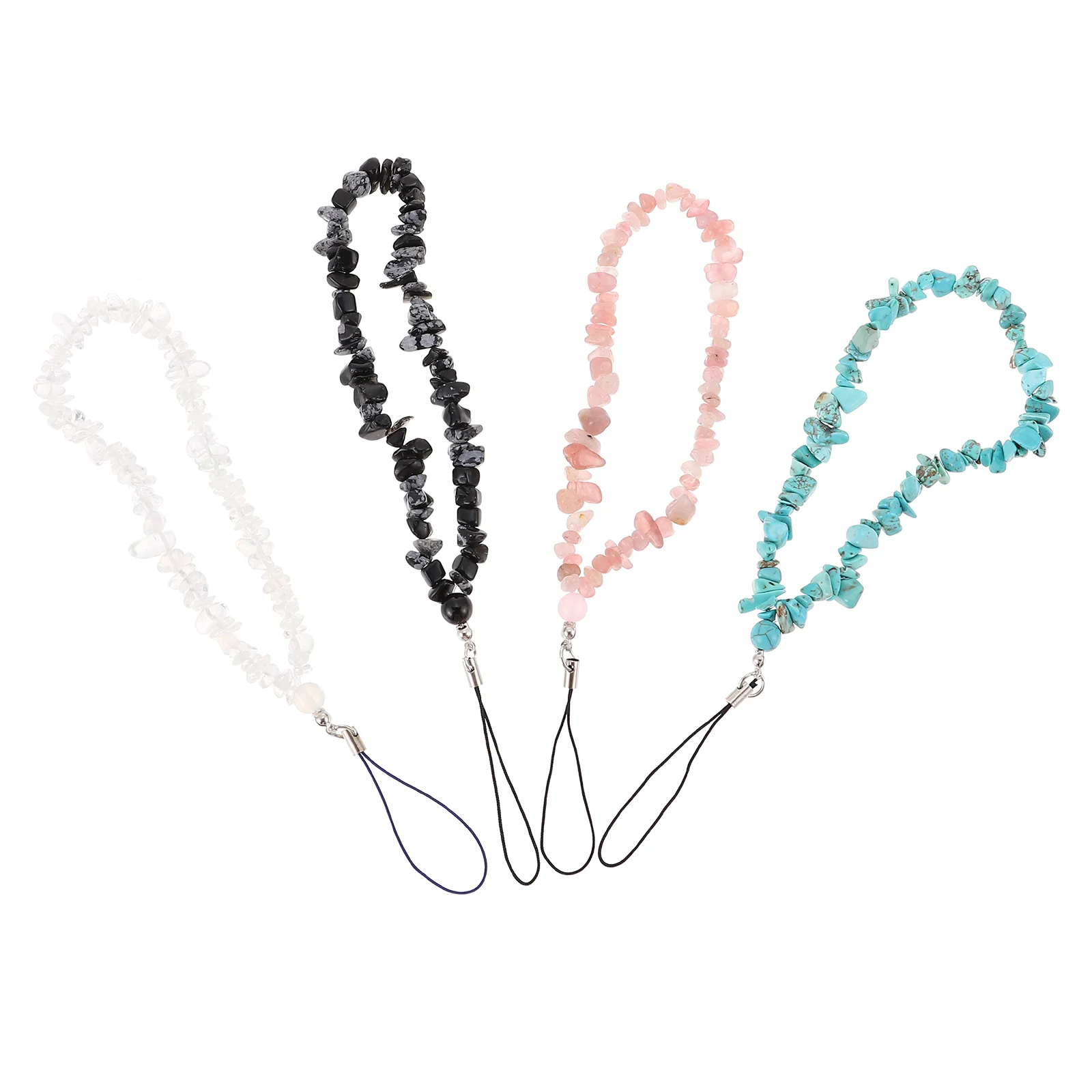 

Strap Lanyard Charms Wrist Chain Rope Stringcutechains Beaded Charm Holder Mobile Cell Key Decor Hand Waterproof Chakra