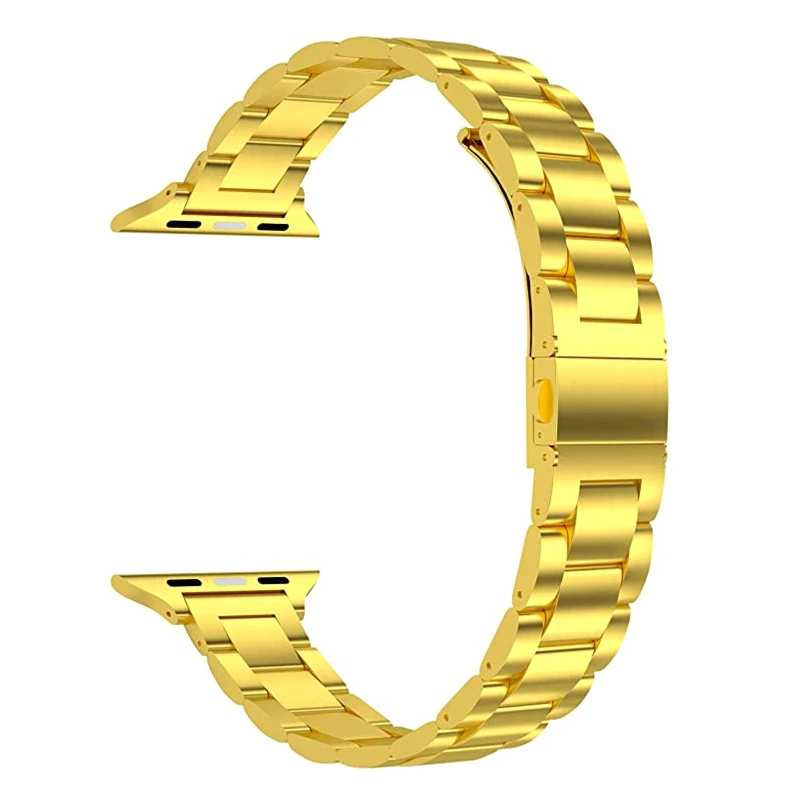 

Thin Metal Band for Apple Watch 7 6 SE Strap 40mm 44mm 45mm 41mm iWatch 5 4 Stainless Steel Bracelet For Applewatch 3 42mm 38mm