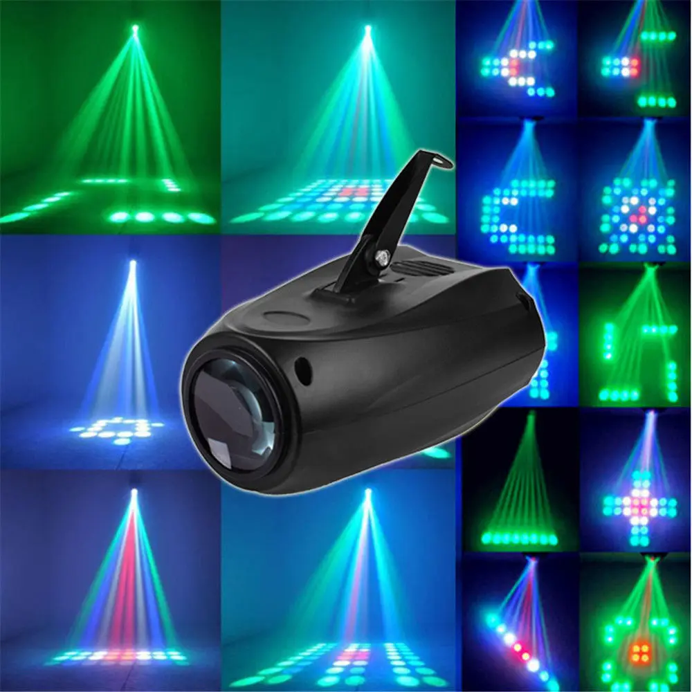 

Voice-activated LED Colorful Stage Airship Laser Light KTV Private Room Rotating Light Flash Laser Light Atmosphere Light