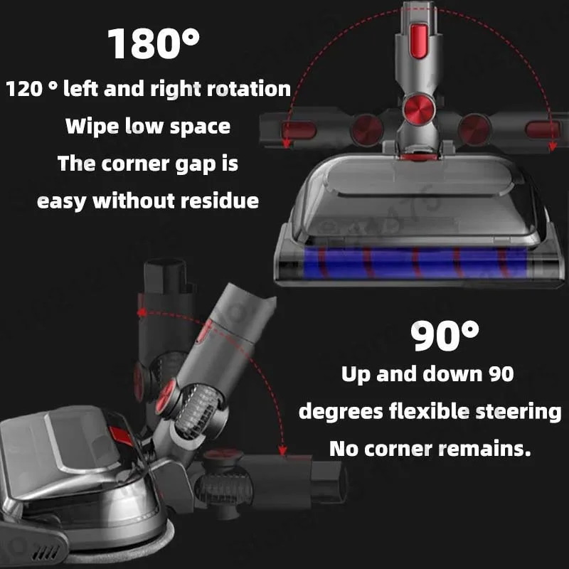 Моторизованная насадка для щетки аксессуары Dyson V7 V8 V10 V11 V15 резервуар воды Швабра