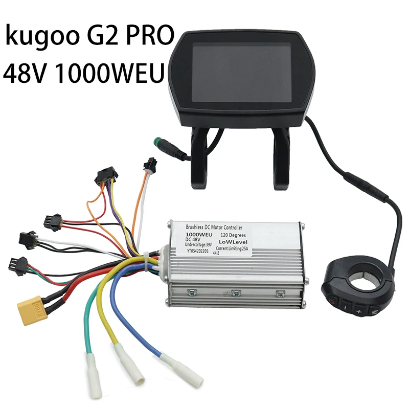 Фото Контроллер и приборная панель 48 В для электрического скутера KUGOO G2 PRO, ЖК-дисплей, цифровой измеритель, бесщеточный контроллер двигателя постоянного тока, аксессуары №2