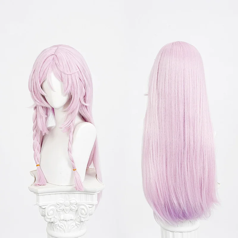 Genshin Impact Citlali Косплей Парик Розовый Фиолетовый Длинные Волосы Мастера Ночного