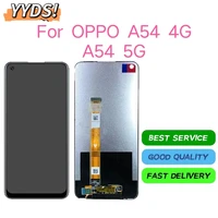 aaa 6 5 for oppo a54 5g lcd display with frame touch panel digitizer assembly for oppo a54 5g cph2195 lcd screen replacement