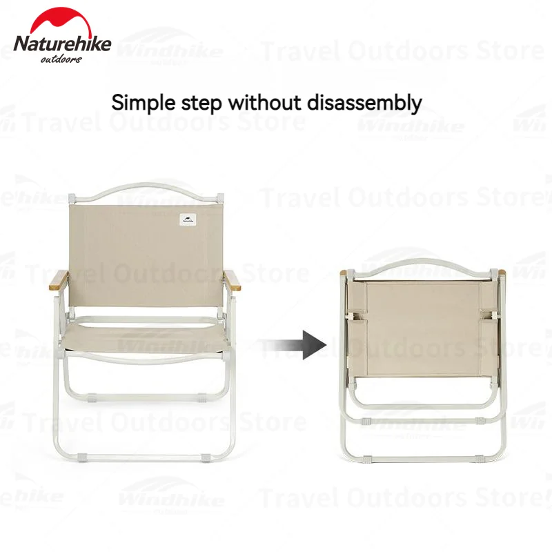 Naturehike Кемпинговый стул 35 см расслабляющий для сидения уличный сверхлегкий