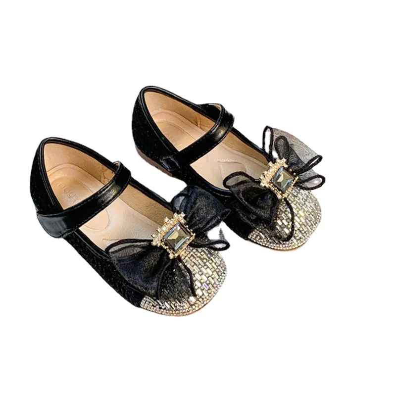 

Girls Princess Shoes Spring Autumn Little Girl Crystal Shoes Children's Sequin Soft Bottom Rhinestone Baby Shoes Toddler Shoes