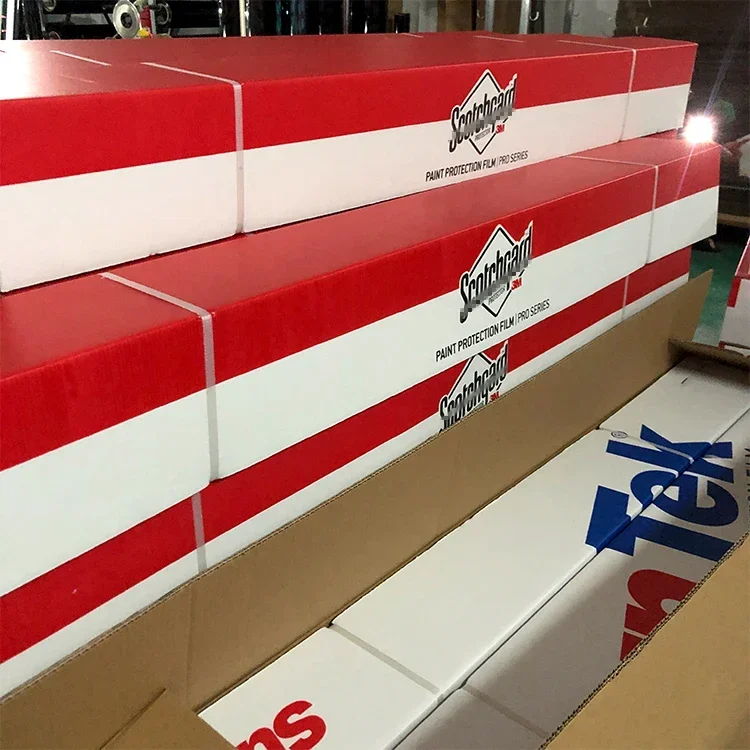 Прозрачная пластиковая полиуретановая пленка 3M TPU car PPF высококачественные серии