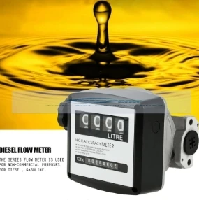 Высокоточный механический топливный манометр 4-значный расходомер топлива