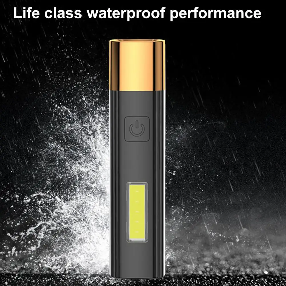 

Handheld Flashlight IP68 Waterproof Long Endurance Pocket 80M Illumination Distance Camping Lantern Torch for Emergency