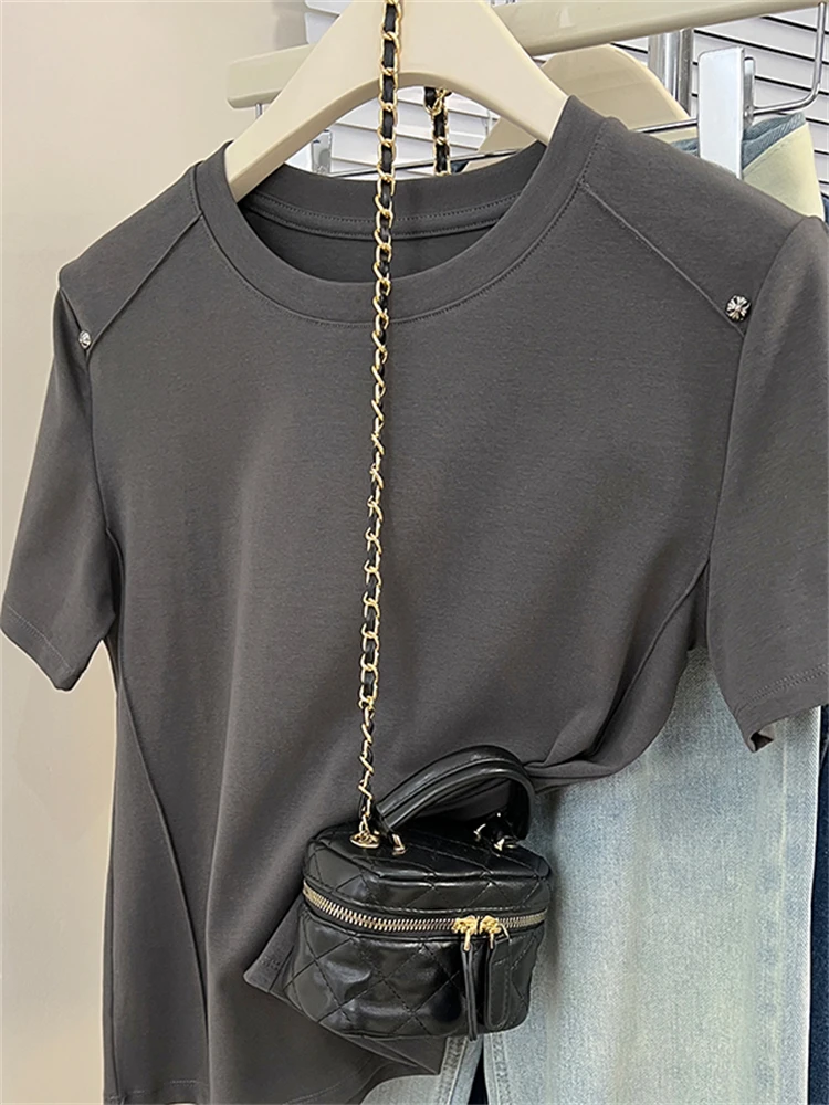 

Summer Women T Shirt Girls Oversize T-Shirt Woman Clothes Tops Cotton Print Tshirt Female Short Sleeve Spring Tee Sexy Y2k Top