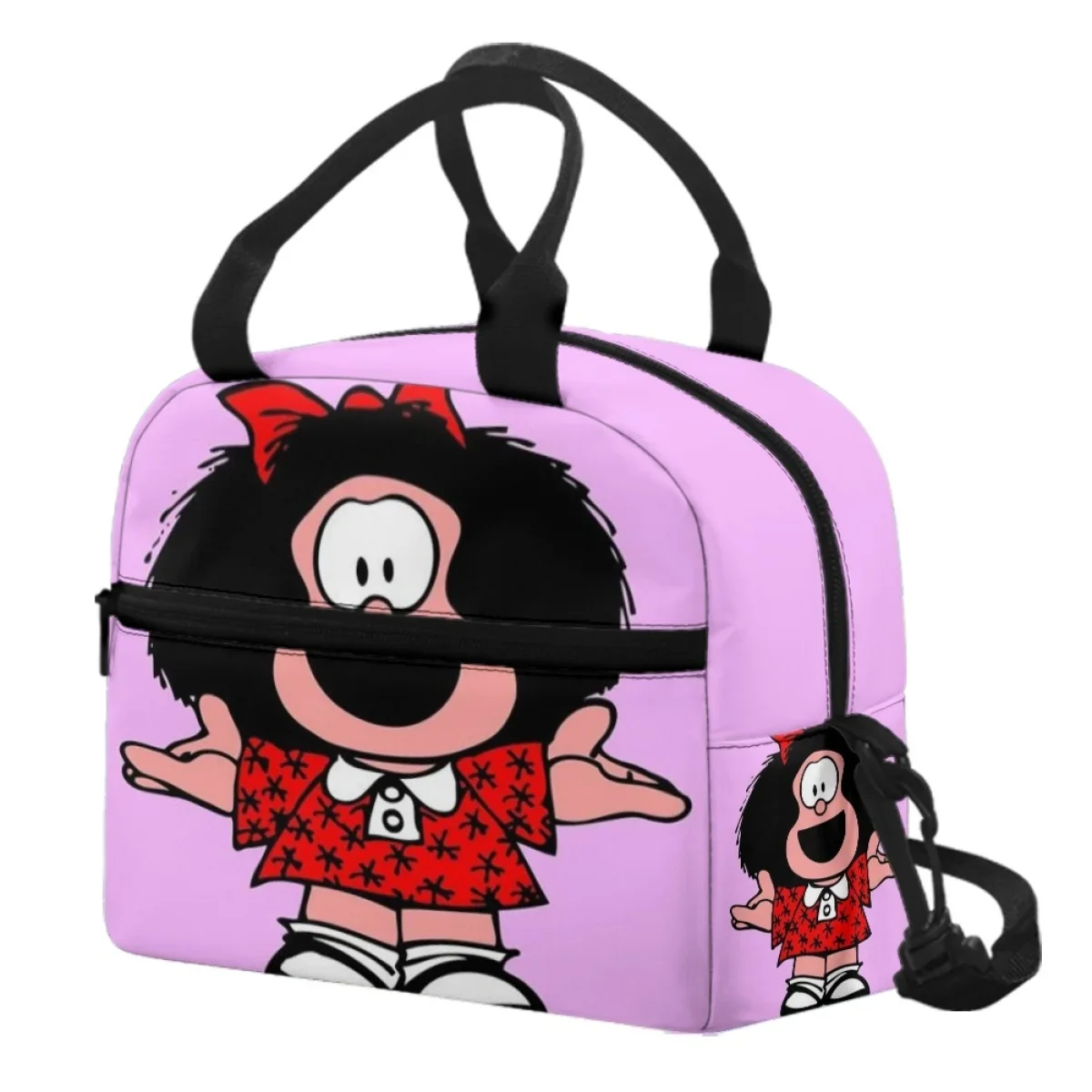 Mafalda мультяшный дизайн ланч-бокс школьный детский стильный новый изоляционный
