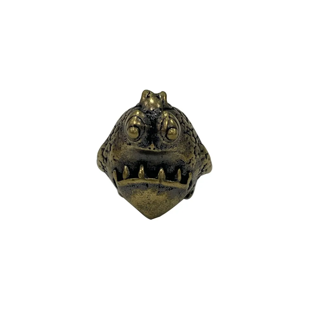 EDC нож бусины для улицы DIY инструменты латунь пиранья ремешок подвески брелоки