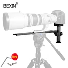 Зажимная опора для телескопического объектива камеры держатель кронштейн крепление Узловая скользящая пластина гидравлической головки штатива Manfrotto