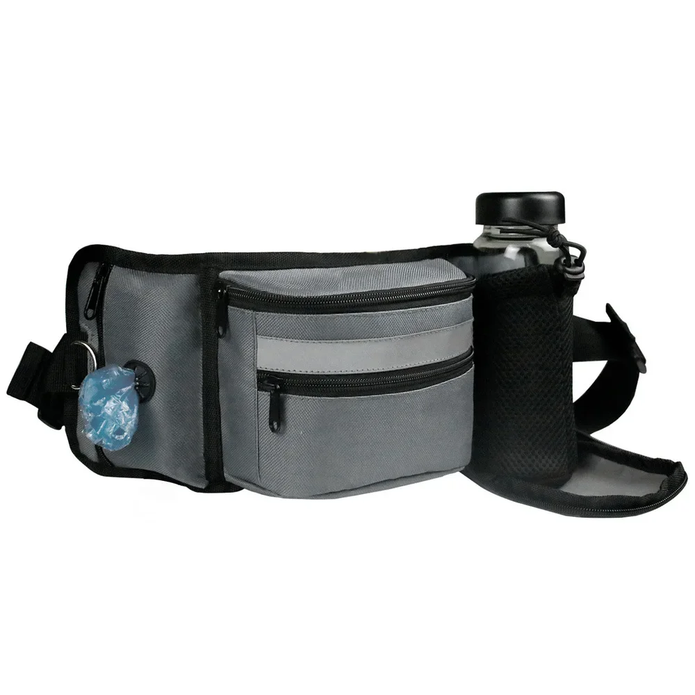 

Durable Dog Treat Pouch Poop Bag Dispenser Adjustable Waist Shoulder Strap Pet Training Treat Bag For Kibbles Toys