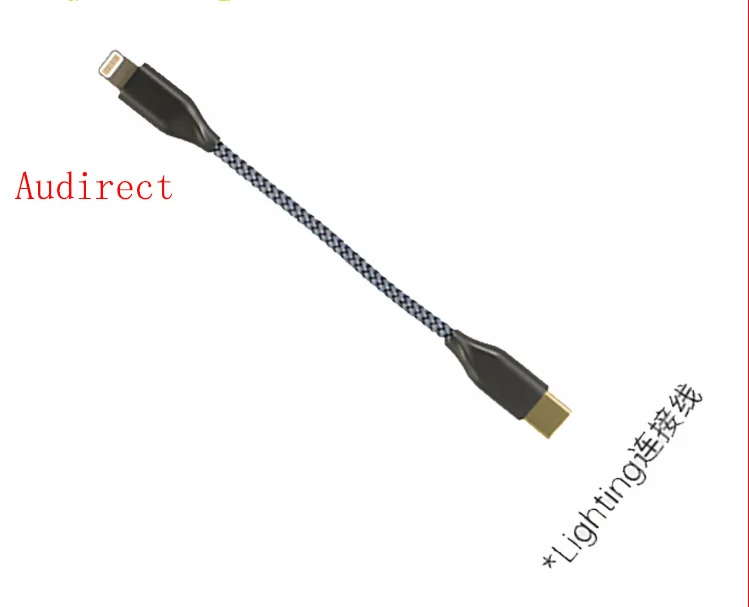 Кабель Audirect Type-C Lightning OTG для подключения iOS BTR5 BTR3K Q3 Q5S-TC K9 и т. Д. |