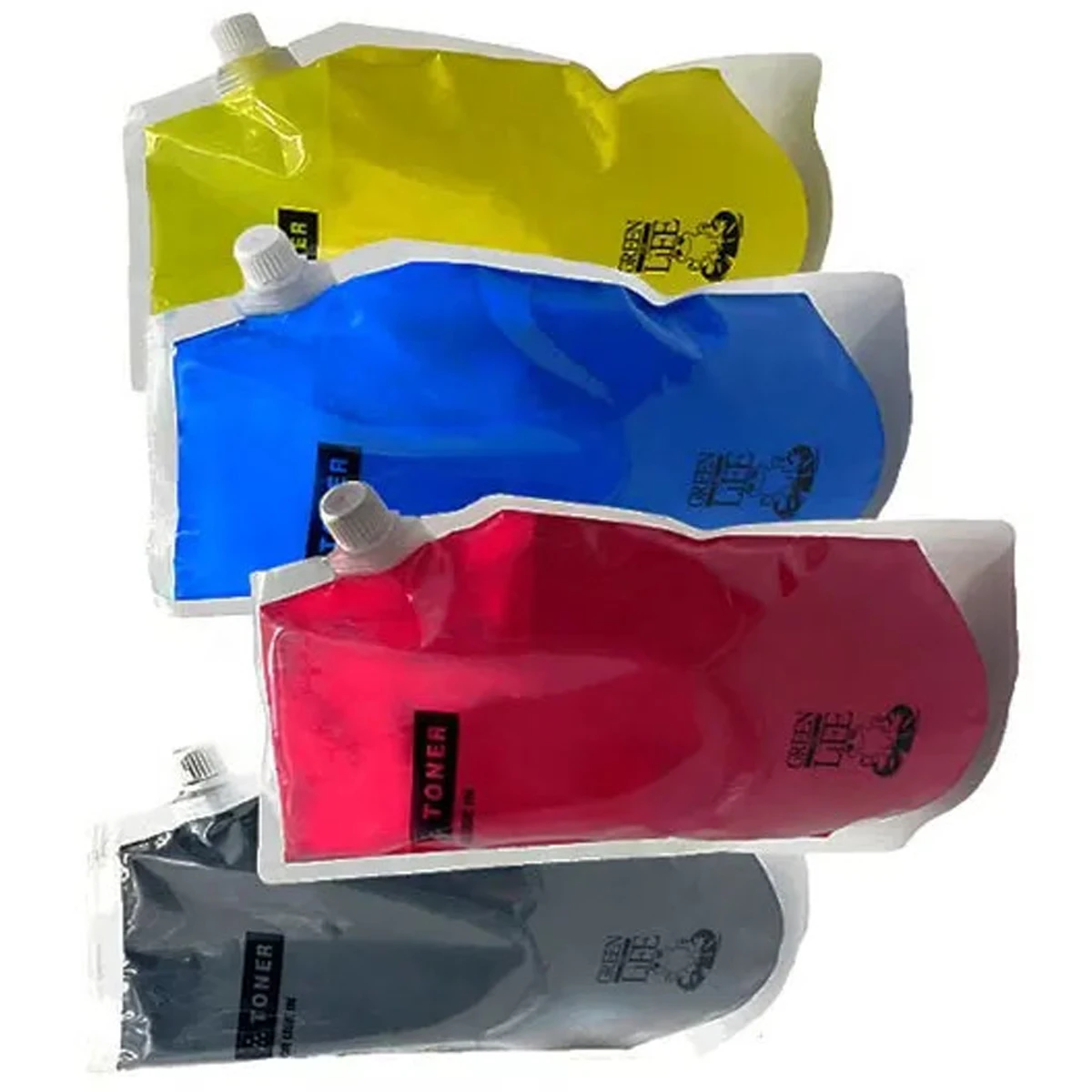 1 кг наборов для заправки порошка чернил с тонером Canon IR C-1325 iF C-1335 iFC GPR52K GPR52C GPR52M GPR52Y