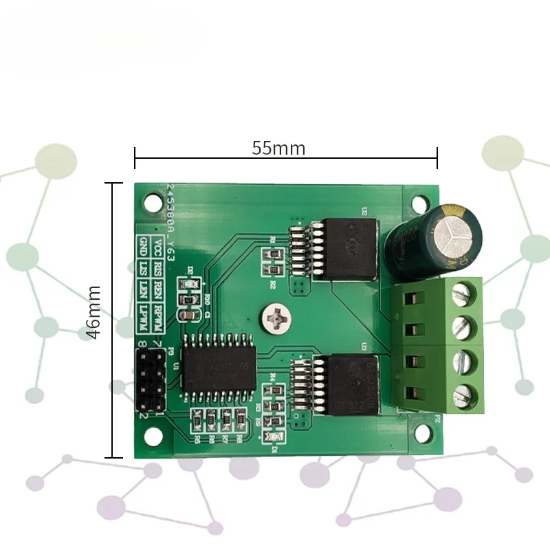 BTS7960 Модуль приводной платы двигателя высокой мощности Интеллектуальный