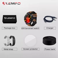 lemfo usb charging cable fast charger dock power adapter for lem12 pro smart watch strap for lem12pro