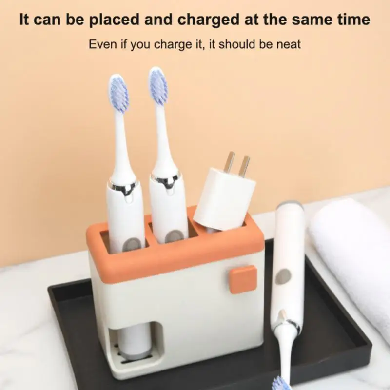 Электрическая Непористая зубная щетка для ванной комнаты держатель зубной пасты