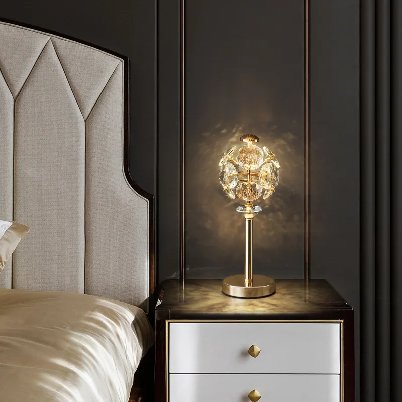 Роскошная настольная лампа K9 в стиле пост-модерн светодиодный светильник для