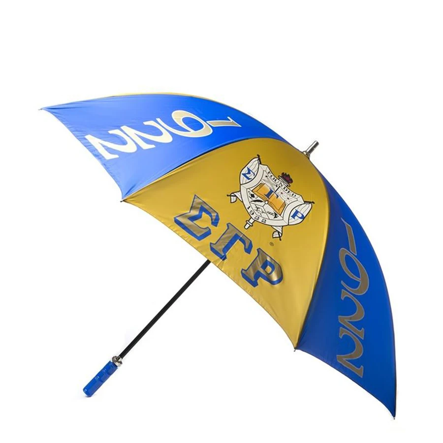 

Sigma Gamma Rho Fashion printing automatic folding sun protection umbrella