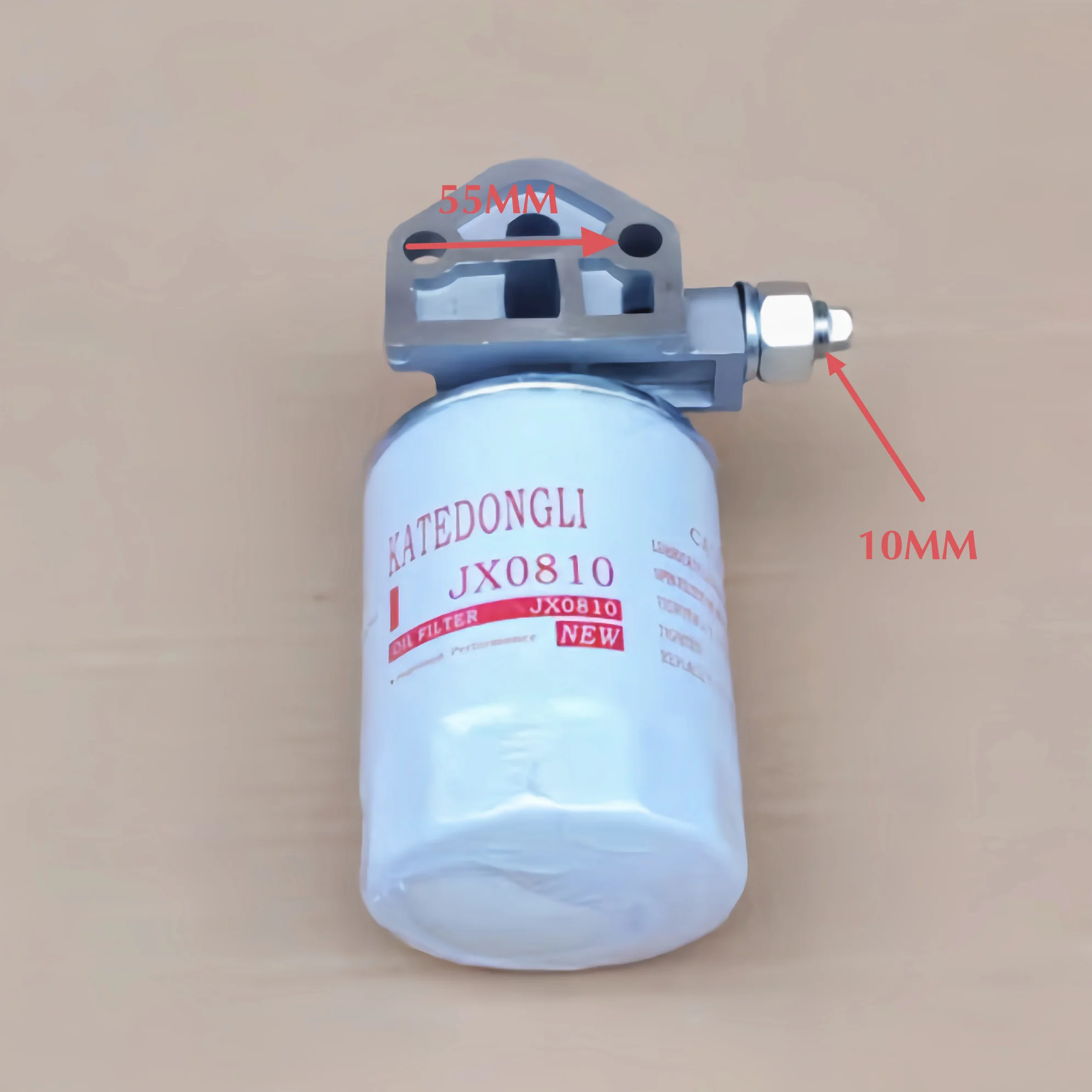 

Масляный фильтр в сборе JX0810; Узел масляного фильтра двигателя Weifang Weichai Huafeng KATE серии 490 JX0810