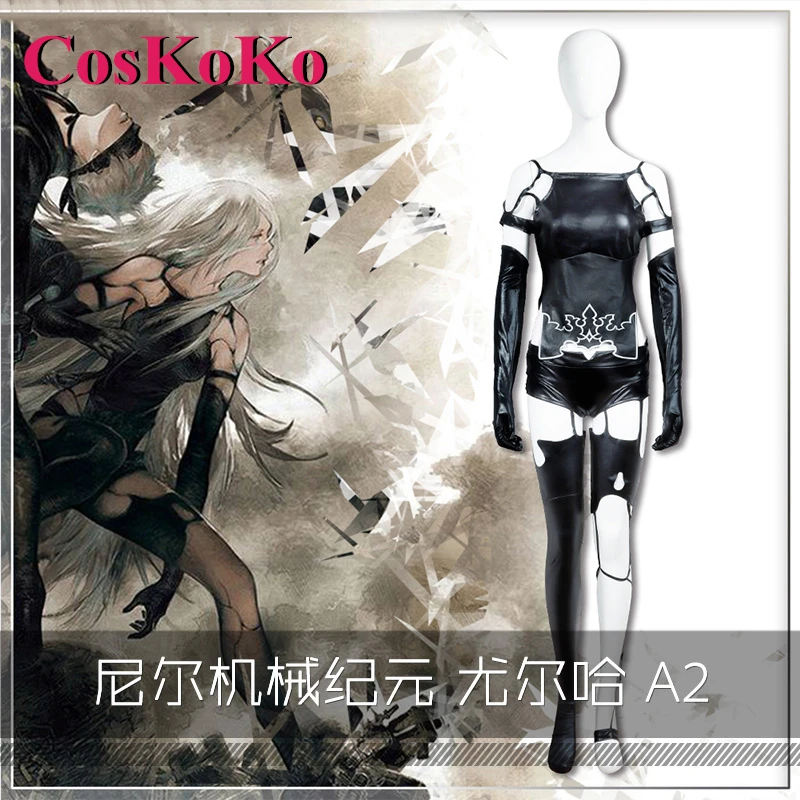 

【Customized】CosKoKo A2 Cosplay Game NieR: Automata Costumen Sweet Lovely Uniform Halloween Carnival Party Role Play Clothing New