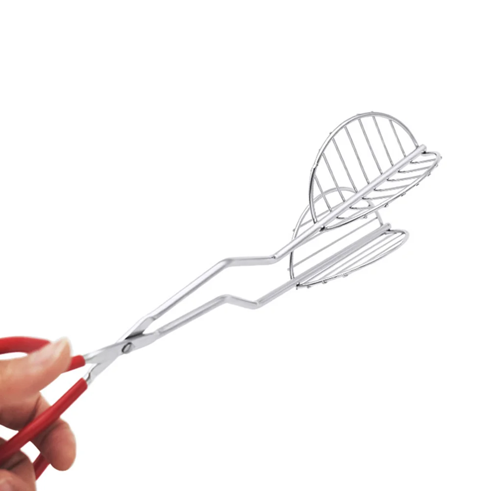 

Tong Tongs Bbq Cooking Taco Appetizer Buffetbread Baking Kitchen Snack Metal Ice Cube Toast Pasta Frying Dessert Cake Clip