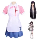 Забавный костюм медсестры на Хэллоуин, карнавал, Униформа горничной для женщин, аниме, сексуальное платье, косплей костюм
