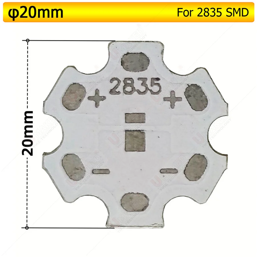 

Алюминиевые радиаторные платы Umaked LJB-20mm для SMD LED