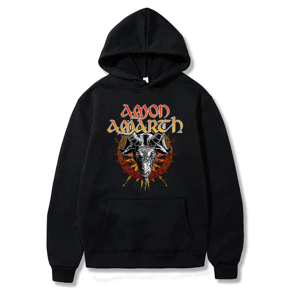 Толстовка Amon Amarth Heidrun для латиноамериканской страны новинка 2024 Одежда большого