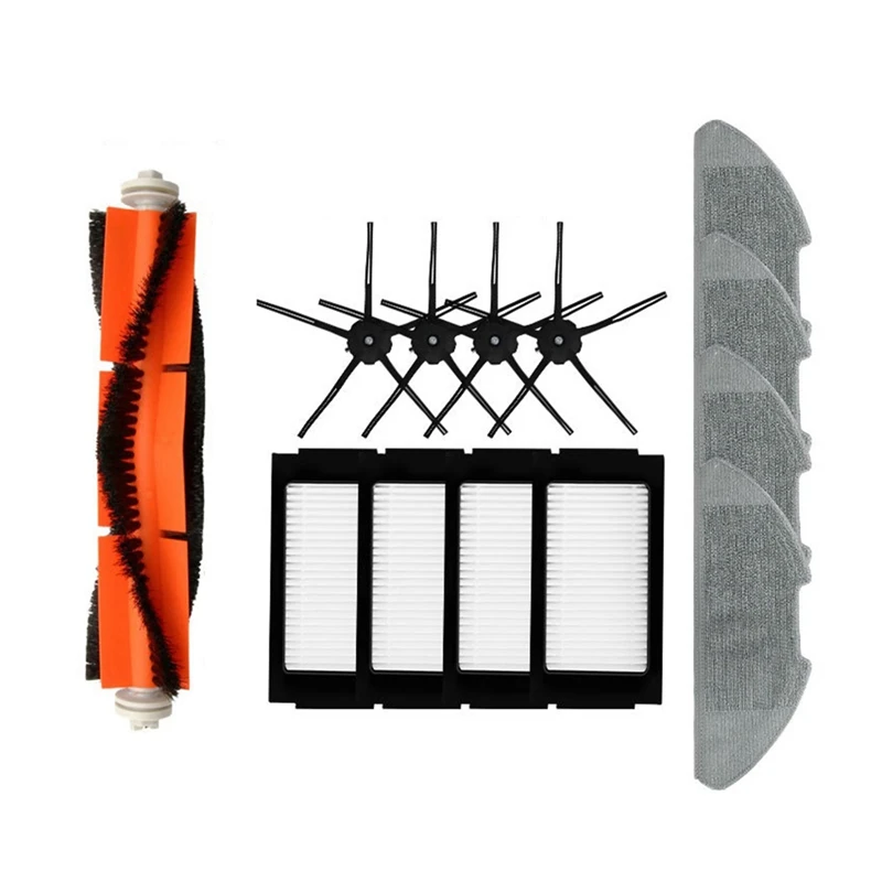 

For Xiaomi Mi Robot Vacuum Cleaner Mijia PRO Main Roller HEPA Filter Mop Cloth Rag Side Brushes Filters Accessories A