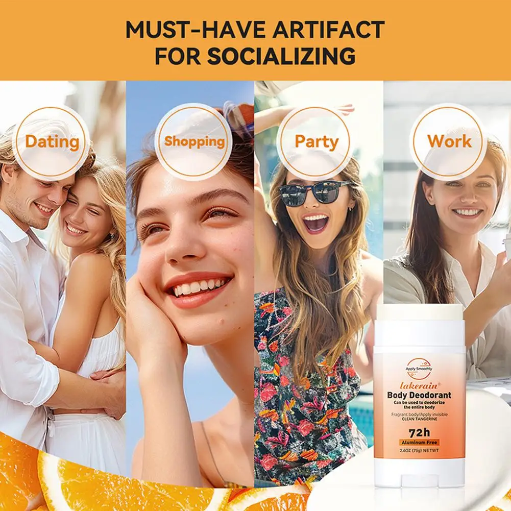 Новый дезодорант для всего тела невидимый крем-карандаш 72-часовой контроль