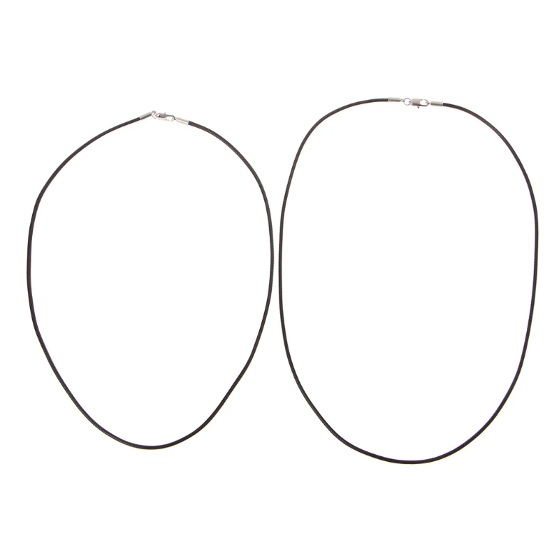 

Цепочка из шёлка и шнура, 45/50 см