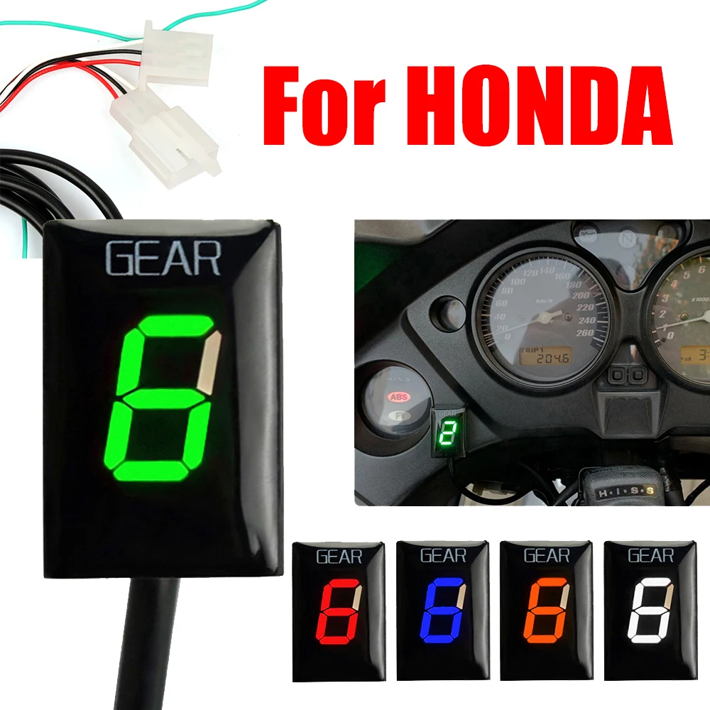 Индикатор передачи для Honda Hornet CBR600 F F3 F4 F4i RR CB600F CBF500 VFR800 Fi 900RR 919RR 929RR 954RR SHADOW 750 |
