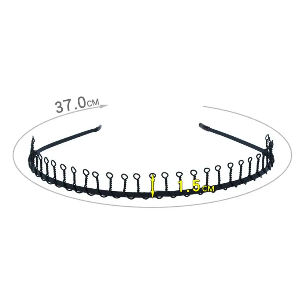 Резинка для волос в стиле унисекс эластичная Нескользящая простая металлическая