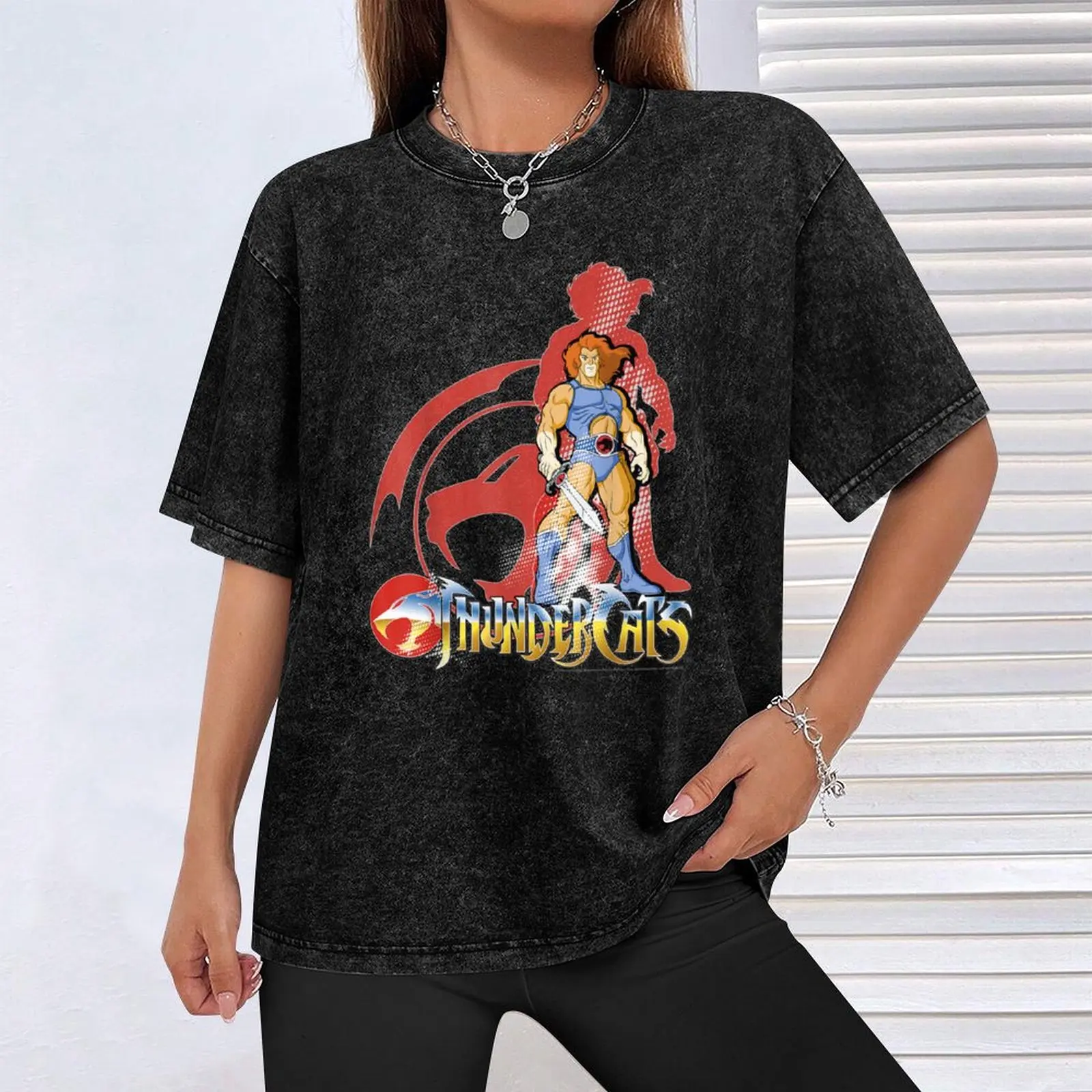 Футболка с логотипом Thun.der.cats Lion роскошная одежда забавные подарки