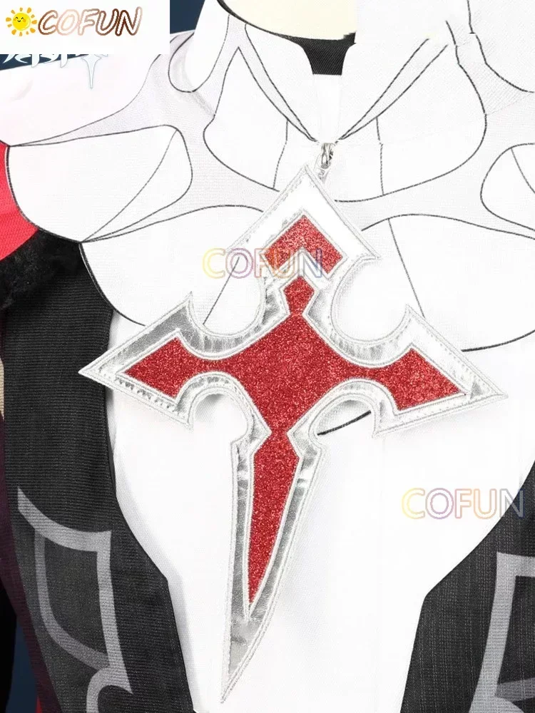 COFUN Game Genshin Impact Dahlia Vampire Косплей Костюм Красивый Хэллоуин Карнавальная Вечеринка