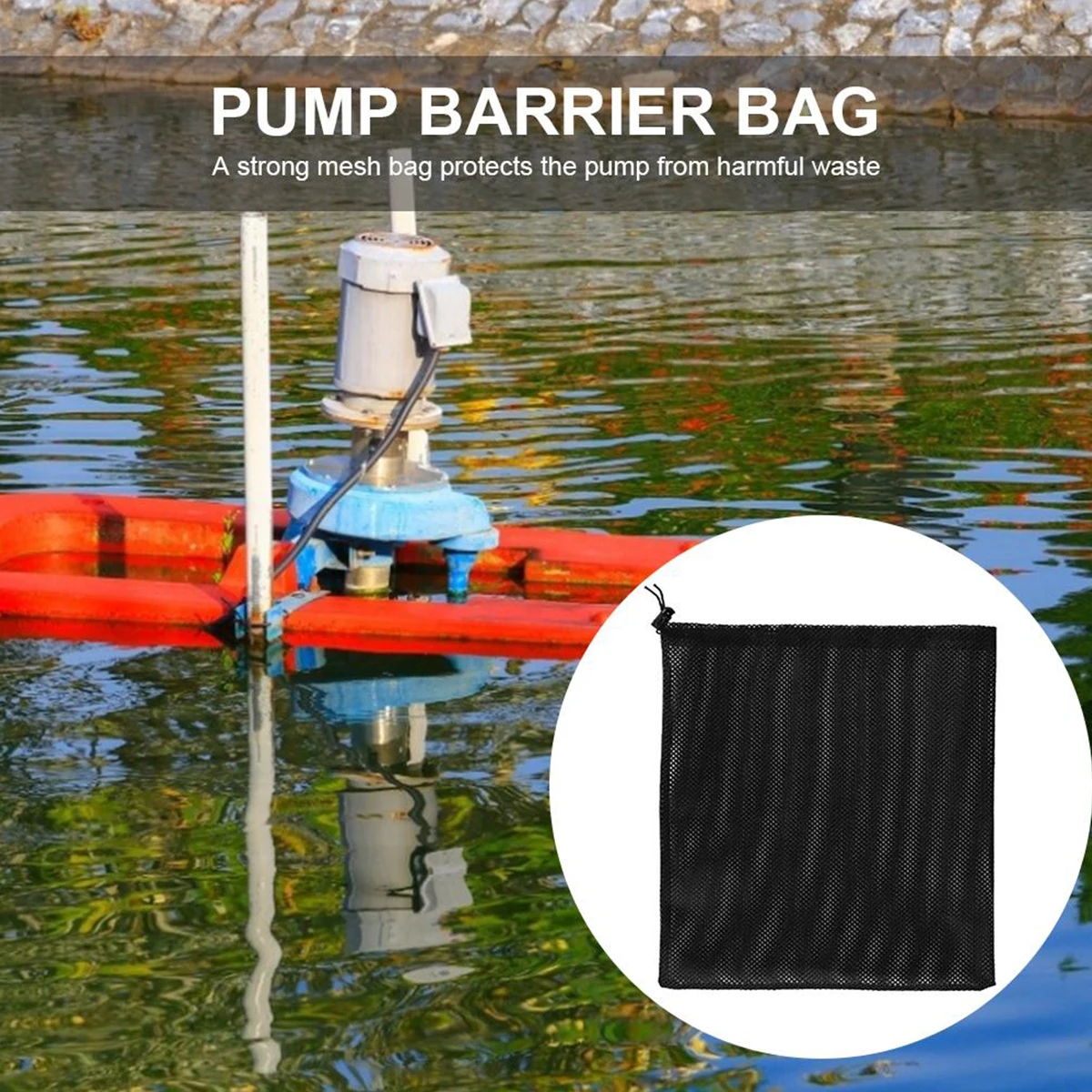 Многоразовый Сетчатый Мешок С Фильтром Для Насосов Водяных Изолирующая Защита