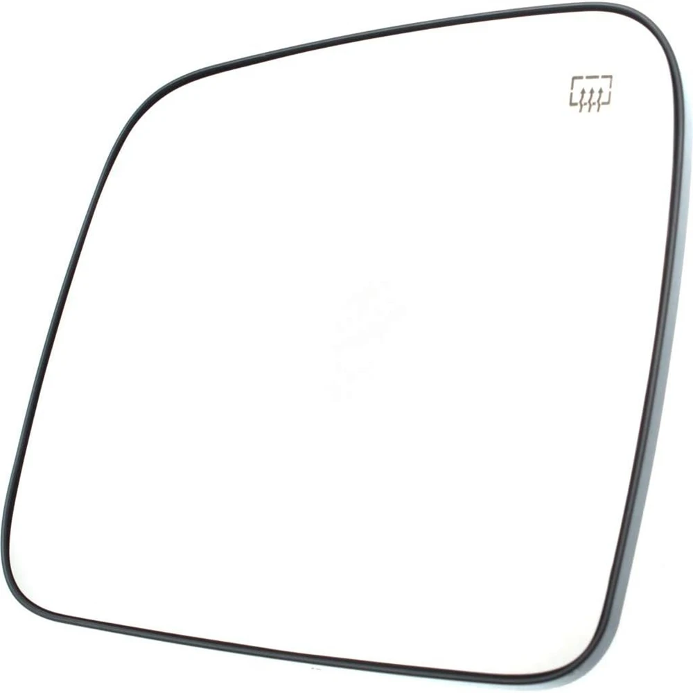 

Mirror Glass Driver Passenger Side Pair Heated Flat Glass Type W Backing Plate 68092051AB 68082636AB