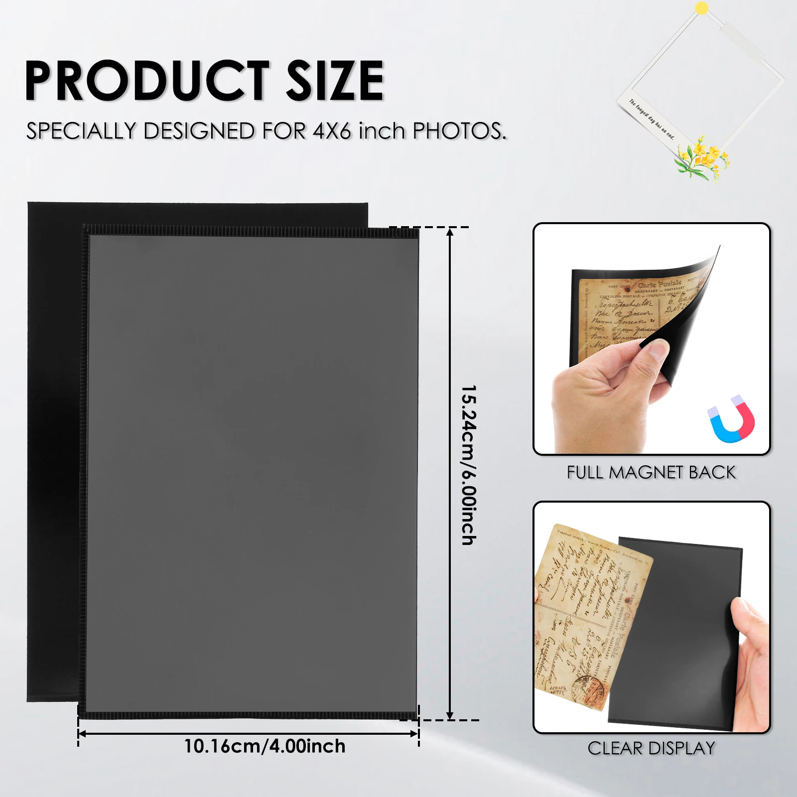 

Магнитные фоторамки ПВХ 24 шт.