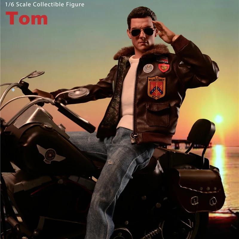 

REDMAN TOYS RM055 1/6 Tom Cruise Figure Model 12'' Male Soldier Action Figure Body Doll Full Set Collectible Toy