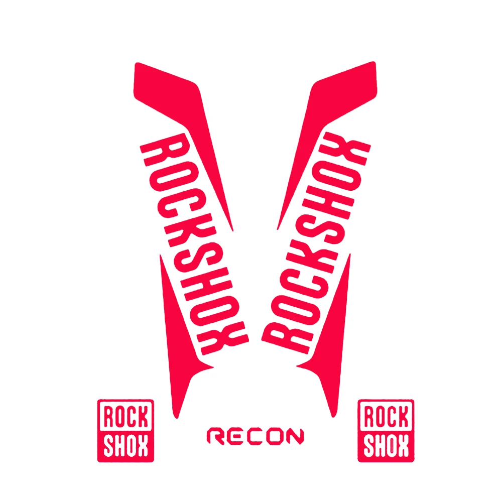 Автомобильная наклейка для RockShox RECON стильные Переводные картинки горный